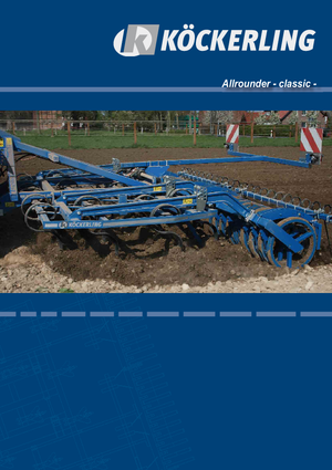 Coltivatori con vomeri ad alette Köckerling Allrounder 4
