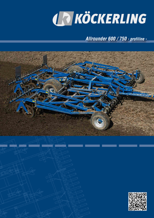 Coltivatori con vomeri ad alette Köckerling Allrounder 6
