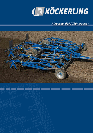 Coltivatori con vomeri ad alette Köckerling Allrounder 6