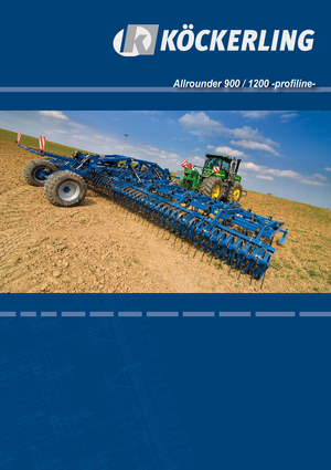 Coltivatori con vomeri ad alette Köckerling Allrounder 120