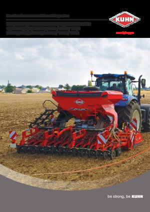 Coltivatori con vomeri ad alette Kuhn CD 3020