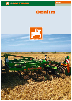 Coltivatori con vomeri ad alette Amazone Cenius 4002-2 Super