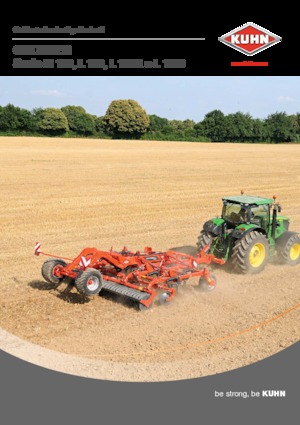 Coltivatori con vomeri ad alette Kuhn Cultimer L 400R T 