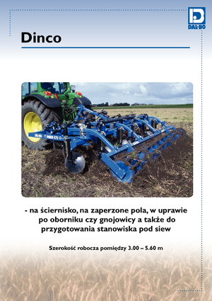 Coltivatori con vomeri ad alette DAL-BO Dinco 300 Ü