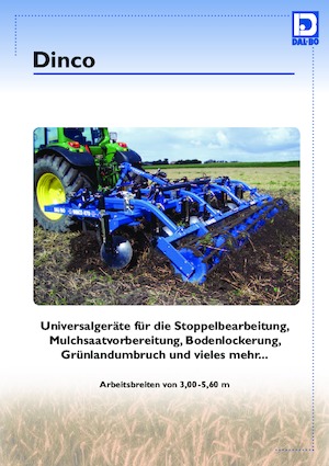 Coltivatori con vomeri ad alette DAL-BO Dinco NSH 3.00
