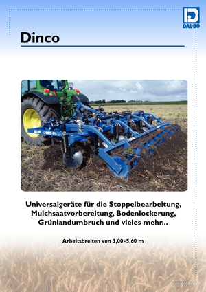 Coltivatori con vomeri ad alette DAL-BO DincoClassic 4,7