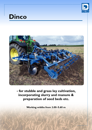 Coltivatori con vomeri ad alette DAL-BO DincoClassic 4,7