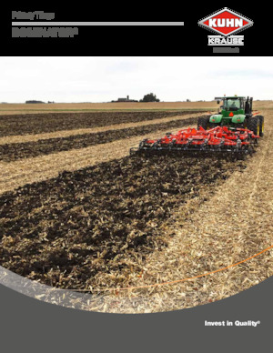 Coltivatori con vomeri ad alette Kuhn Dominator 4860-9