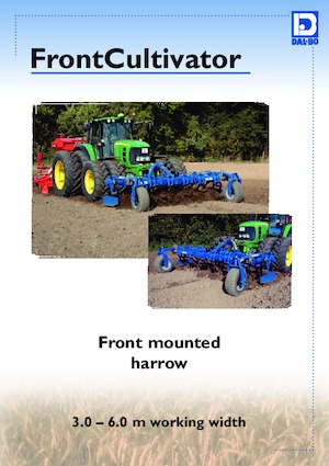 Coltivatori con vomeri ad alette DAL-BO Frontgrubber 6.00 H