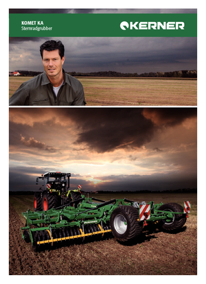 Coltivatori con vomeri ad alette Kerner KA 480 Üm
