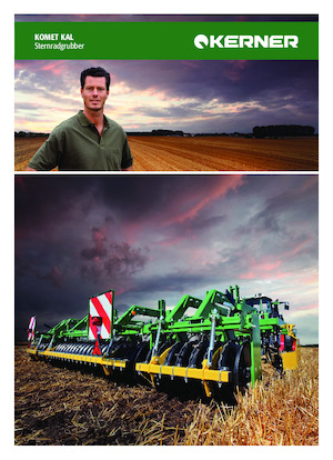 Coltivatori con vomeri ad alette Kerner Komet KAL 420 Üm