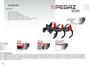 Coltivatori con vomeri ad alette Expom® Pegaz Evo