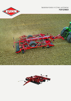 Coltivatori con vomeri ad alette Kuhn Performer 5000 NSH