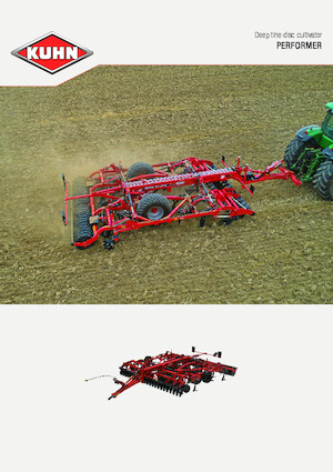 Coltivatori con vomeri ad alette Kuhn Performer 5000 NSH
