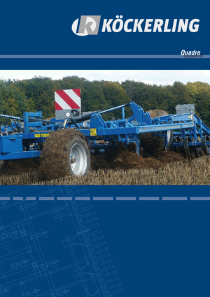 Coltivatori con vomeri ad alette Köckerling Quadro 3