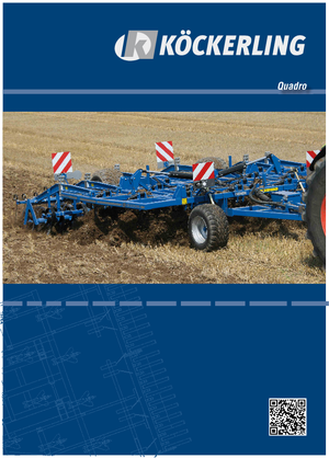 Coltivatori con vomeri ad alette Köckerling Quadro 3