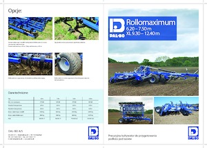 Coltivatori con vomeri ad alette DAL-BO RolloMaximum 750