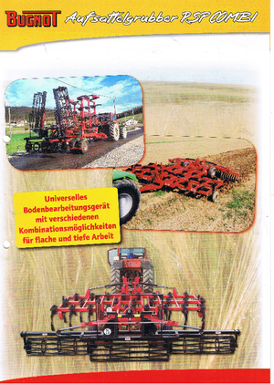 Coltivatori con vomeri ad alette Bugnot RSP 660 REP 22