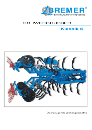 Coltivatori con vomeri ad alette Bremer SHG 3/23 Klassik-S