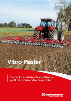 Coltivatori con vomeri ad alette Kongskilde SGC 33