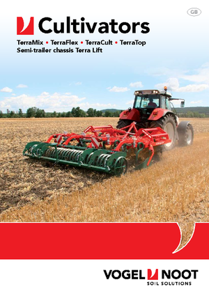 Coltivatori con vomeri ad alette Vogel & Noot TerraFlex 300