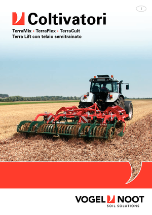 Coltivatori con vomeri ad alette Vogel & Noot TerraTop S 800