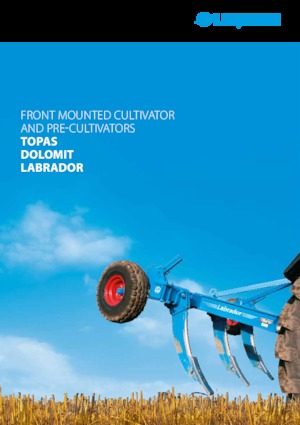 Coltivatori con vomeri ad alette Lemken Topas 140-9-400