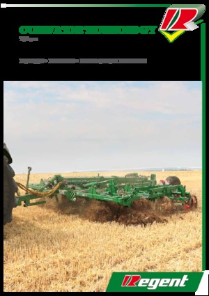 Coltivatori con vomeri ad alette Regent Tukan MSG 300