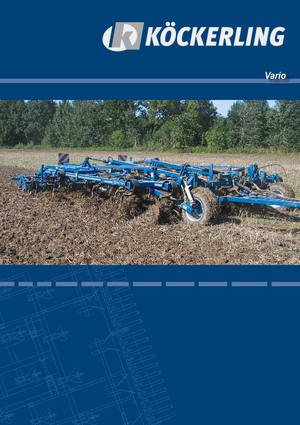 Coltivatori con vomeri ad alette Köckerling Vario 7,5