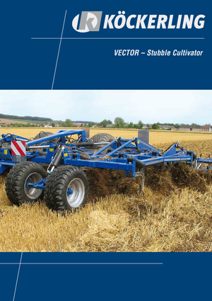Coltivatori con vomeri ad alette Köckerling Vector 570