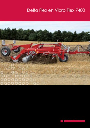 Coltivatori con vomeri ad alette Kongskilde VF 7460 HT FD