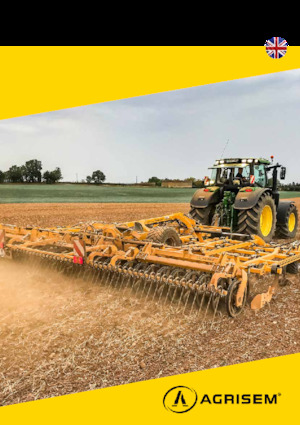 Coltivatori con vomeri ad alette Agrisem Vibrosem SD trailed 9.00