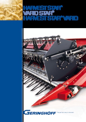 Mietitrebbie – meccanismo di taglio Geringhoff HVV 600