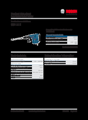 Martelli demolitori Bosch GSH 11 E
