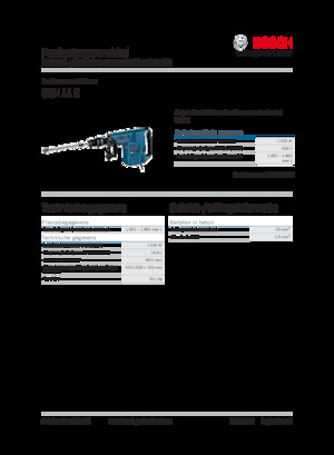 Martelli demolitori Bosch GSH 11 E