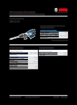 Martelli demolitori Bosch GSH 11 VC