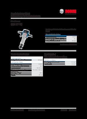 Martelli demolitori Bosch GSH 27 VC