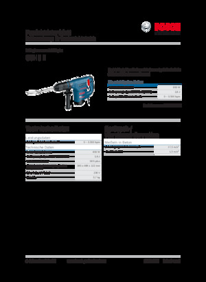 Martelli demolitori Bosch GSH 3 E