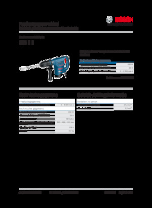 Martelli demolitori Bosch GSH 3 E