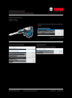 Martelli demolitori Bosch GSH 7 VC