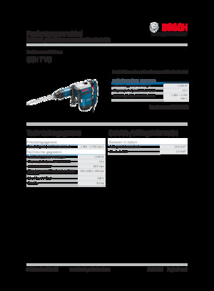 Martelli demolitori Bosch GSH 7 VC