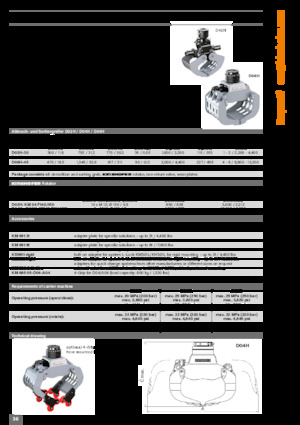 Benne frantoio selezionatrici Kinshofer D04H-40