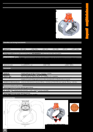 Benne frantoio selezionatrici Kinshofer D09HPX-50