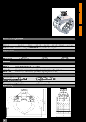 Benne frantoio selezionatrici Kinshofer D27H-P-115