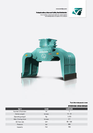 Benne frantoio selezionatrici Everdigm EMG 20