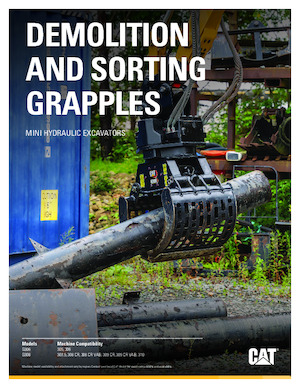 Benne frantoio selezionatrici Caterpillar G306