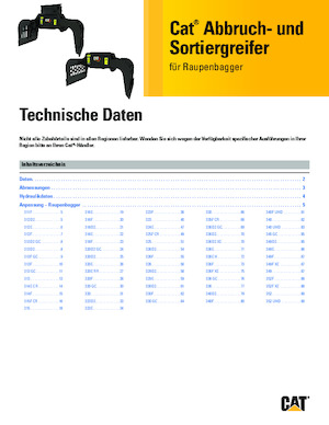 Benne frantoio selezionatrici Caterpillar G318-WH