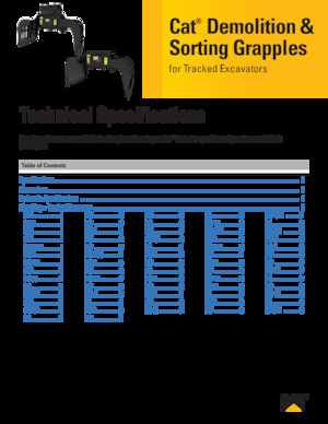 Benne frantoio selezionatrici Caterpillar G318-WH