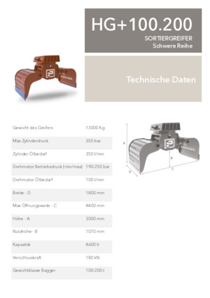 Benne frantoio selezionatrici Promove HG+ 100.200
