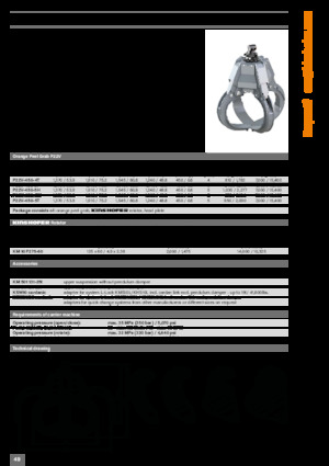 Benne frantoio selezionatrici Kinshofer P22V-450-4T